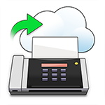 Fax Forward to Cloud or Email icon