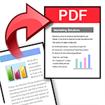 Scan to Searchable PDF icon