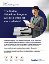 Value Print Program Plus Sell Sheet cover